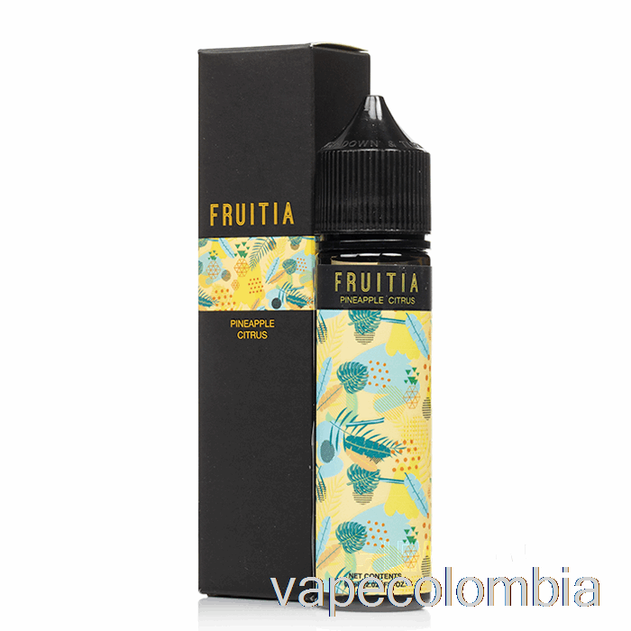 Vape Desechable Piña Cítricos - Fruitia - 60ml 6mg